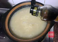 Illustration of how to make pork liver porridge 11