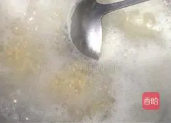 Illustration of how to make lettuce leaves and millet porridge 3