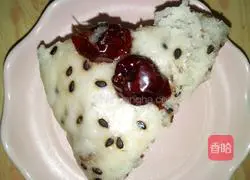 Red Date Hair Cake (Black Sesame Version) Recipe Illustration 6