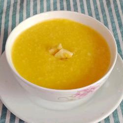 Banana and pumpkin porridge (baby food)