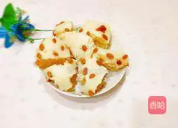 Illustration of how to make milk-flavored hair cake 1