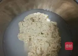 Illustration of making rice noodles with batter 5