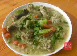 Chicken Porridge Recipe Illustration 7