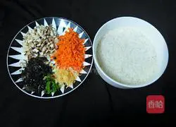 Illustration of how to make glutinous rice balls 3