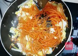 Illustration of how to make fried rice noodles 5