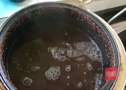 Illustration of how to make bean thick rice 3