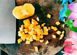 Illustration of how to make black bean and persimmon porridge 6