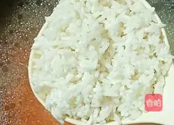 Double-meter lotus seed and pork ribs porridge (baby food supplement) illustration 15