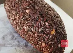 Illustration of how to make blood glutinous rice balls 4