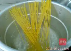 Illustration of how to make tomato pasta 4