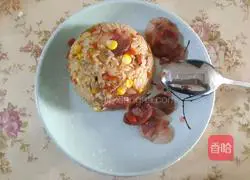 Cantonese Sausage Claypot Rice Recipe Illustration 7