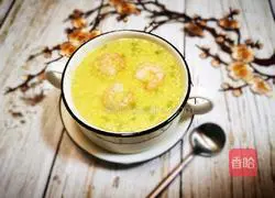 Millet and Shrimp Porridge Recipe Illustration 13