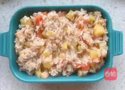 Cheese Baked Rice Recipe Illustration 6