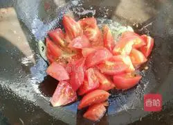 Tomato fried egg rice bowl Illustration of how to do it 9