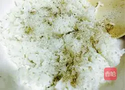 Durian, seafood and cheese baked rice recipe illustration 2