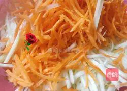 Illustration of vegetarian fried rice noodles 1