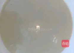 Illustration of how to make matcha and mango glutinous rice cakes 2