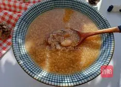 Illustration of how to make red bean, peanut and millet porridge 7