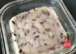 Illustration of how to make red bean glutinous rice cake 19