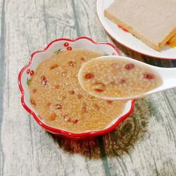 Millet and red bean porridge