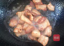 Illustration of braised beans and noodles (with handmade noodles) 3