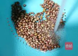 Illustration of how to make red bean, lotus seed and millet porridge 3