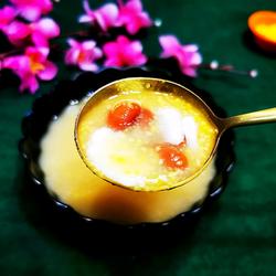 Adzuki bean and lily bran rice porridge