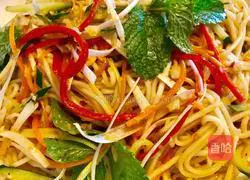 Illustration of home-style cold noodles 14