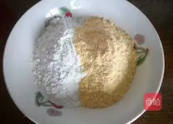 Illustration of how to make red date cornmeal cake 2