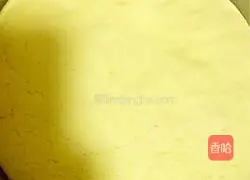 Shepherd's purse cornmeal Illustration of making steamed buns 1