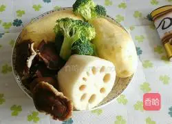 Illustration of how to make meatballs and potato rice bowl 3