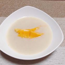 Mango sesame oatmeal cornmeal millet rice cereal