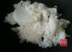 Illustration of how to make rice burger 3