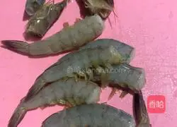 Illustration of how to make shrimp porridge 2