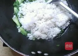 Illustration of how to make braised vegetables with rice 5