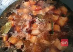 Illustration of braised pork rice bowl 5