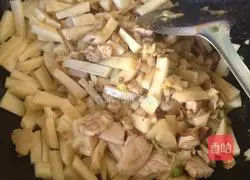 Illustration of braised noodles 7