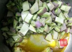 Vegetarian lentil braised rice recipe 5