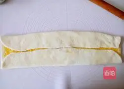 Illustration of how to make coconut milk-flavored flower rolls 11