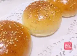 Illustration of how to make hamburger buns 1
