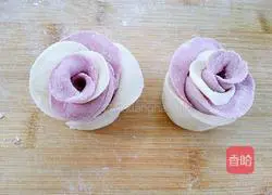 Romantic Rose Flower Roll Recipe Illustration 12