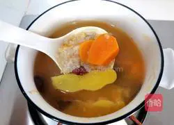 Illustration of how to make sweet potato porridge 7