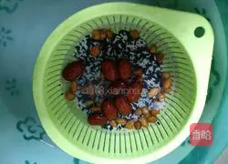 Black rice porridge (reservation version) recipe 2