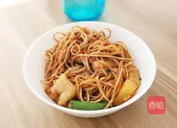 Illustration of Bean and Potato Braised Noodles 11