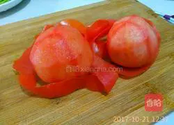 tomato Illustration of how to make pasta 2