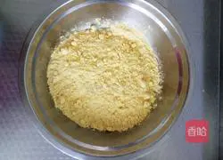 Hot corn Illustration of how to make hair cake 1