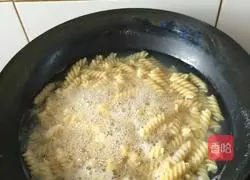 Italy Illustration of making noodles 2