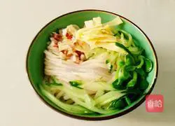 Illustration of how to make cold noodles with sesame sauce 13