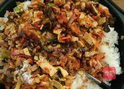 Assorted Cheese and Bacon Baked Rice Recipe Illustration 3