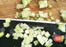 Mushroom, lean meat and millet porridge Practice illustration 8